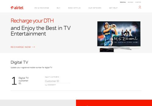 
                            3. Digital TV - Airtel