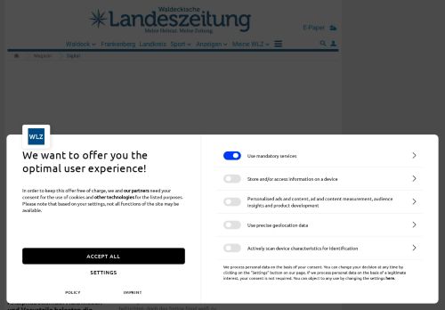 
                            4. Digital - Waldeckische Landeszeitung - WLZ