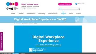 
                            11. Digital Workplace Experience 2018 - Digital Workplace Group