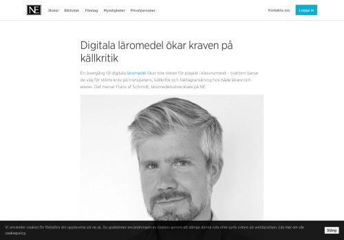 
                            5. Digitala läromedel ökar kraven på källkritik | NE