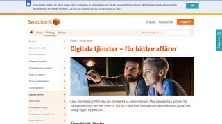 
                            13. Digitala tjänster – få mer tid över för företaget | Swedbank