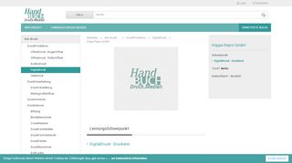 
                            13. DigitalDruck : Druckerei : Hoppe Repro GmbH : Empfehlung vom ...