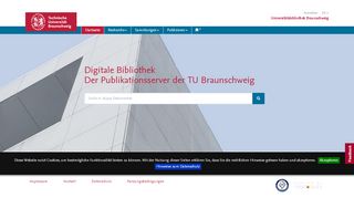 
                            5. Digitale Bibliothek - Der Publikationsserver der TU Braunschweig