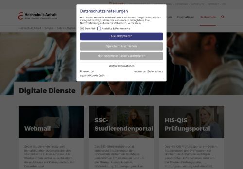 
                            10. Digitale Dienste | Hochschule Anhalt