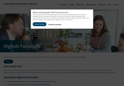 
                            9. Digitale facturatie | VWPFS - Volkswagen Pon Financial Services