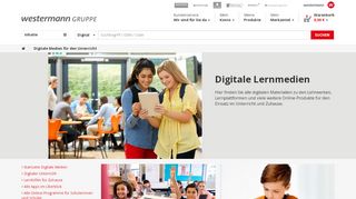 
                            12. Digitale Medien für den Unterricht: Verlage der Westermann Gruppe