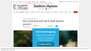 
                            6. Digitale Nachlassverwaltung: Was nach dem Tod mit E-Mail-Konten ...