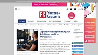 
                            10. Digitale Prozessoptimierung für Autohäuser und Kfz-Werkstätten