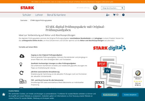 
                            2. Digitale Prüfungspakete - STARK Verlag