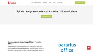 
                            12. Digitale raampresentatie voor Pararius Office-makelaars - Viewie Media