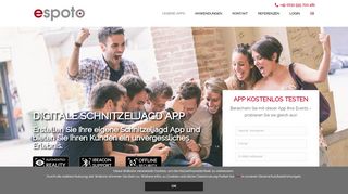 
                            3. Digitale Schnitzeljagd als App | espoto.com