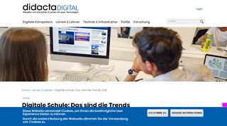 
                            13. Digitale Schule: Das sind die Trends 2018 | didacta DIGITAL