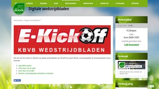 
                            5. Digitale wedstrijdbladen - FC Beigem