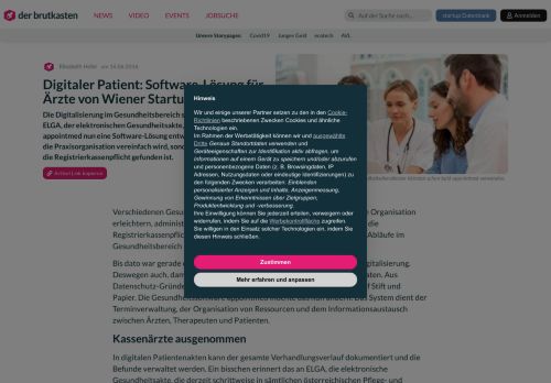 
                            3. Digitaler Patient: Software-Lösung für Ärzte von Appointmed