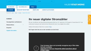 
                            10. Digitaler Stromzähler - Halberstadtwerke