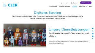 
                            3. Digitales Banking - Bank Cler