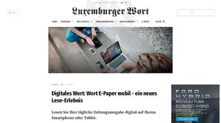 
                            11. Digitales Wort: Wort E-Paper mobil - ein neues Lese-Erlebnis