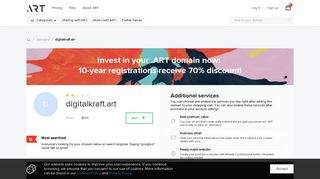 
                            7. digitalkraft is available for purchase — premium.get.art
