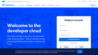 
                            11. DigitalOcean - Cloud Computing, Simplicity at Scale