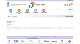 
                            9. DIGITIZE INDIA | Digital India Programme