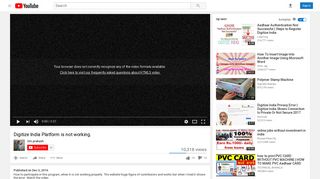 
                            2. Digitize India Platform is not working. - YouTube