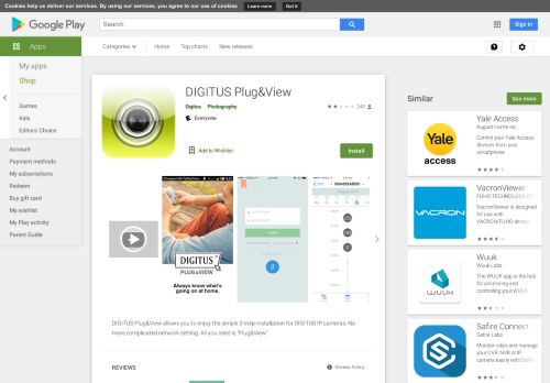 
                            8. DIGITUS Plug&View - App su Google Play