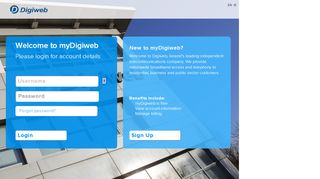 
                            1. Digiweb Portal Login - View Account / Pay Bill