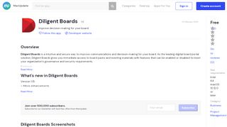 
                            12. Diligent Boards 1.11.0 free download for Mac | MacUpdate