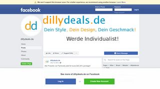 
                            8. dillydeals.de - Posts | Facebook