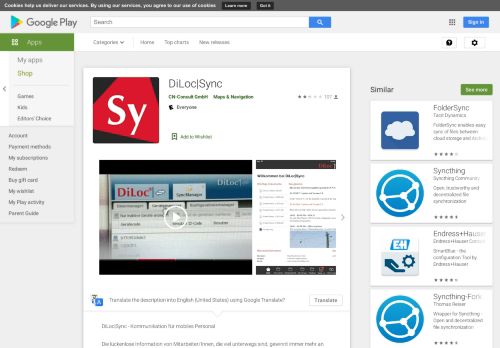 
                            5. DiLoc|Sync – Apps bei Google Play