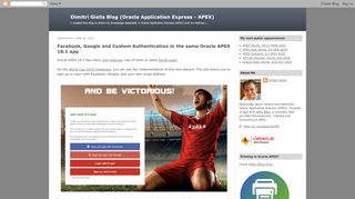 
                            9. Dimitri Gielis Blog (Oracle Application Express - APEX): Facebook ...