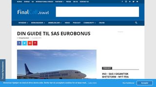 
                            9. Din guide til SAS EuroBonus - FinalCall.travel Danmark