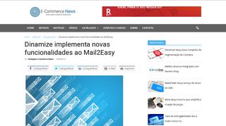 
                            11. Dinamize implementa novas funcionalidades ao Mail2Easy - E ...