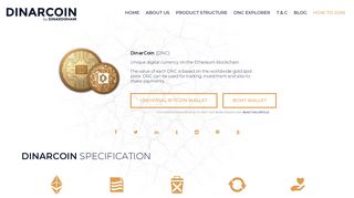 
                            2. Dinar Coin Official Website