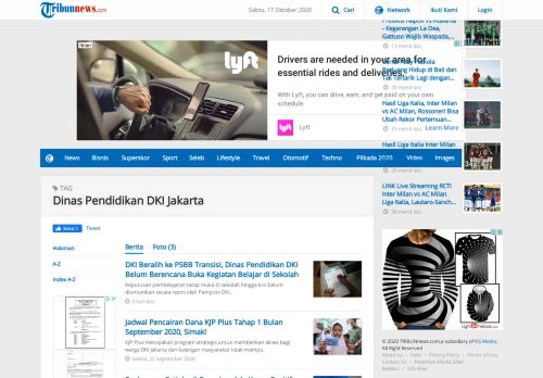 
                            4. Dinas Pendidikan DKI Jakarta - Tribunnews.com
