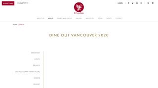 
                            12. Dine Out Vancouver 2019 - Casual Dining at its Finest | Chambar ...