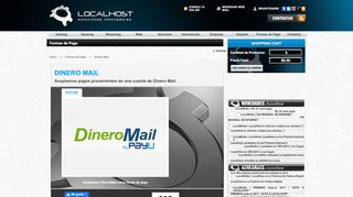 
                            10. Dinero Mail - LocalHost Soluciones Innovadoras