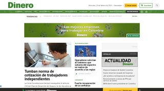 
                            5. Dinero.com Noticias Económicas y Negocios en Colombia