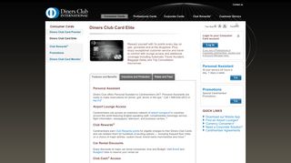 
                            11. Diners Club - Consumer Card Elite