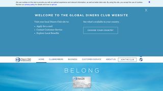 
                            2. Diners Club International: Diners Club Credit Cards, Travel, ...