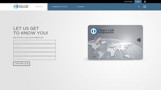 
                            2. Diners Club | Personal Card