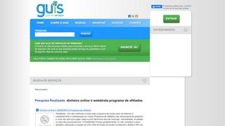 
                            1. DINHEIRO ONLINE II WEBDIRETA PROGRAMA DE AFILIADOS ...