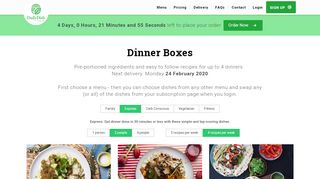 
                            5. Dinner Boxes - Daily Dish - Eat Fresh. Save Time.
