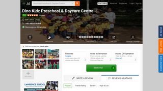 
                            6. Dino Kidz Preschool & Daycare Centre, HSR Layout - Dino Kids ...