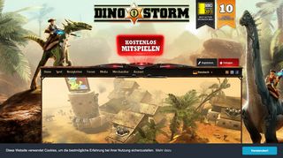 
                            7. Dino Storm - Das Online Game mit Cowboys, Dinos & Laser Guns