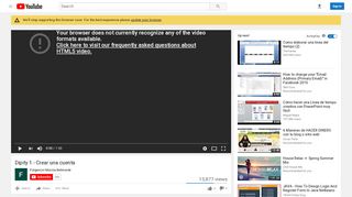
                            4. Dipity 1.- Crear una cuenta - YouTube
