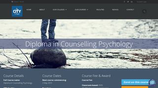 
                            8. Diploma in Counselling Psychology - City Colleges » City Colleges