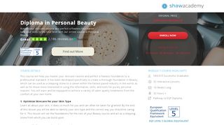 
                            6. Diploma in Personal Beauty - Foundation Course Online | Shaw ...