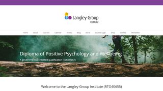 
                            11. Diploma of positive psychology member login | Langley Group Institute