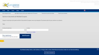 
                            9. Diploma Supplement Login - Europass Mobilität